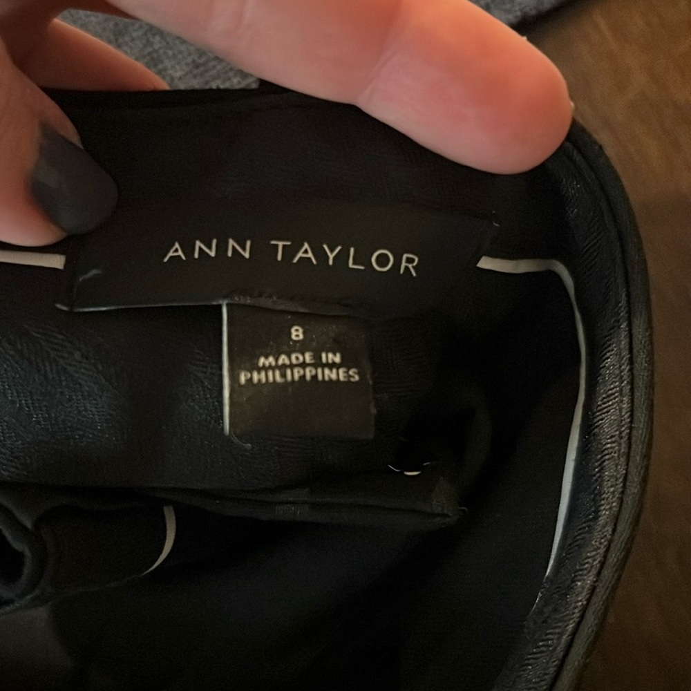 Black Ann Taylor Slacks - Size 8